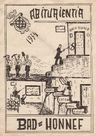 Postkarte des Abi-Jahrgangs 1934